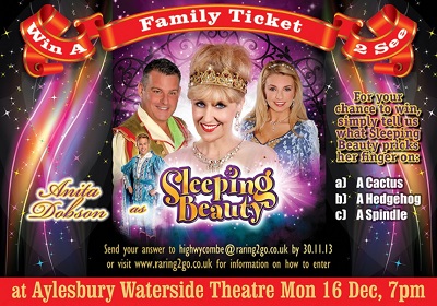 sleeping beauty aylesbury waterside theatre 2013