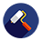 diy paint roller icon
