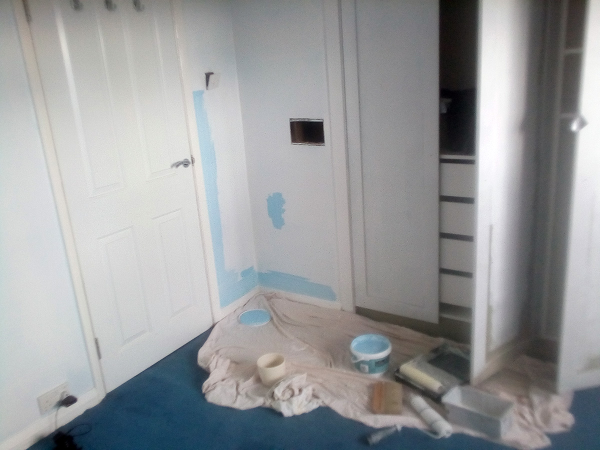 boys bedroom before renovation