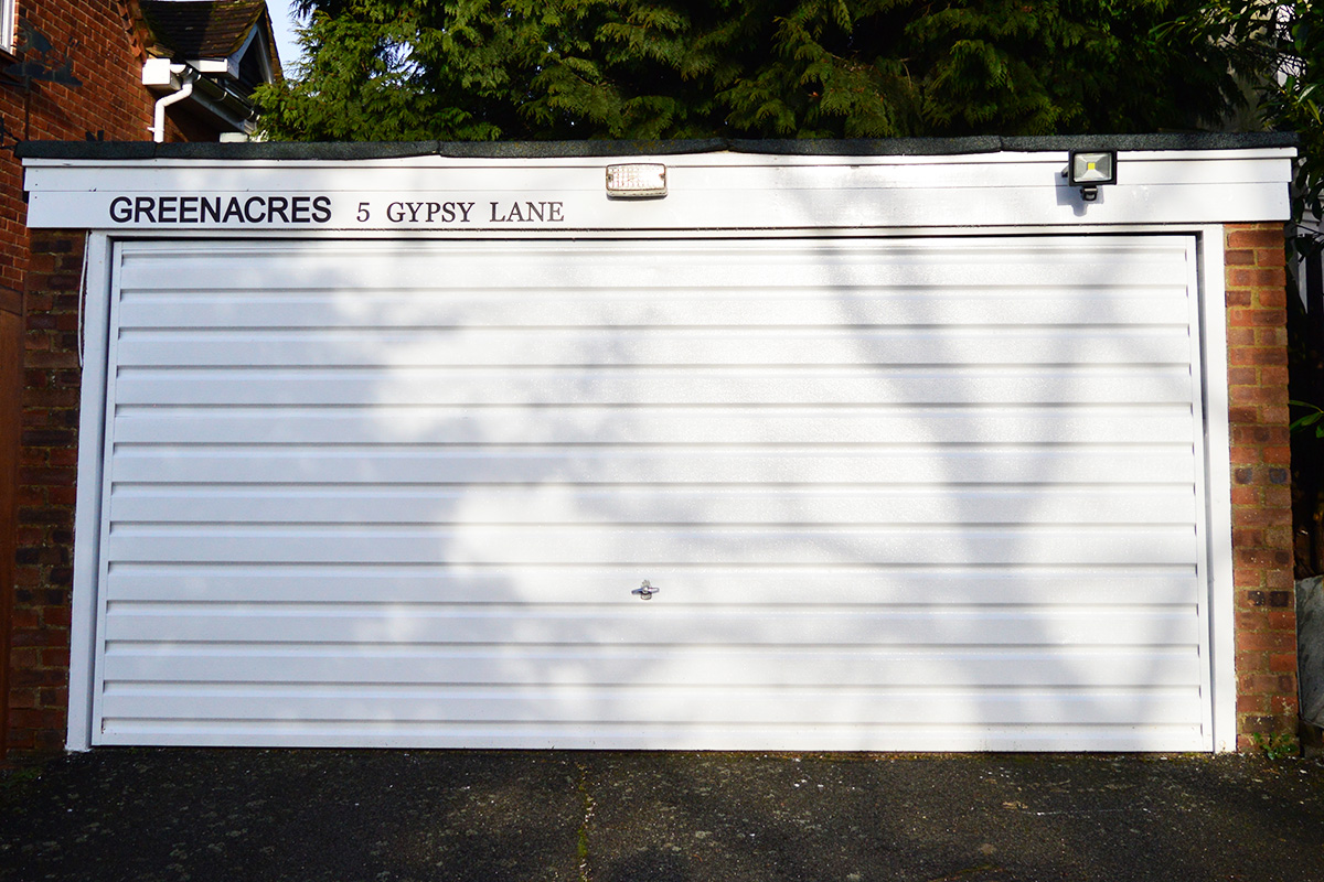 garage door after renovation
